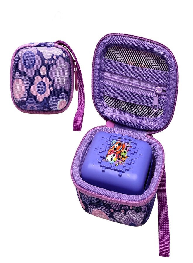 XANAD Carrying Case Compatible with Bitzee Interactive Toy Digital Pet, Protective Storage Holder for Bitzee Virtual Electronic Pets Accessories Purple - Image 1